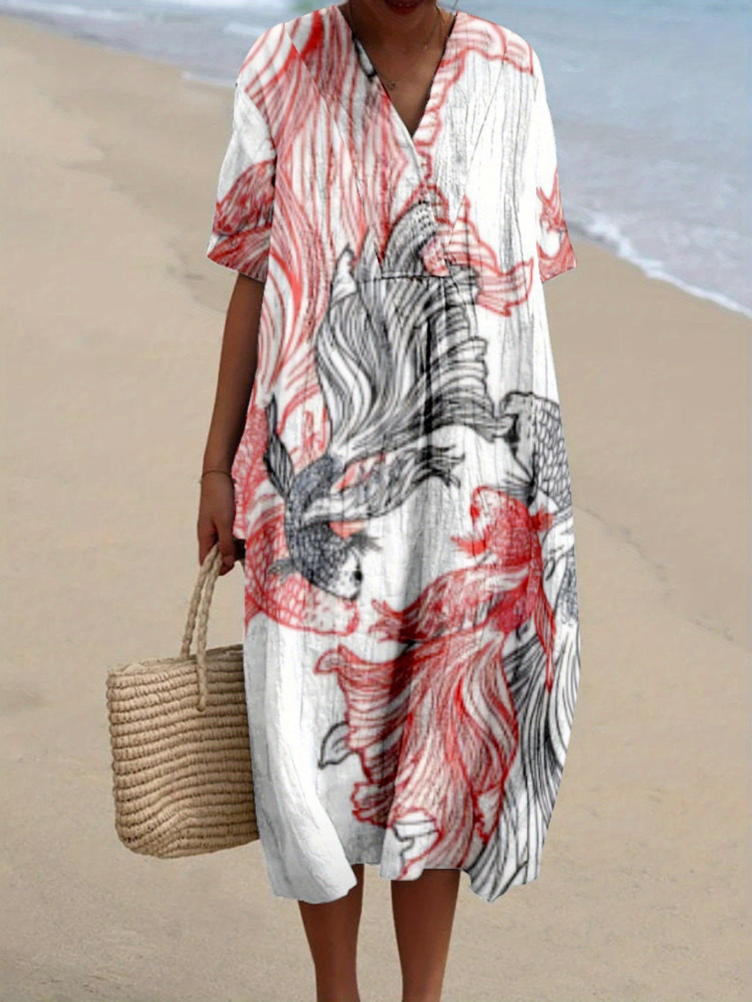 Ariadna|Desenli Elbise