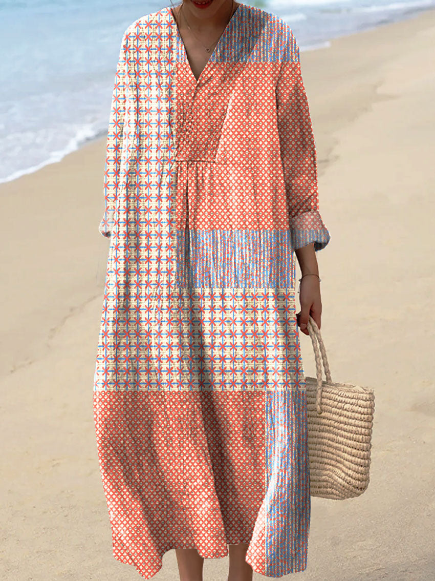 Aitana | Desenli Elbise