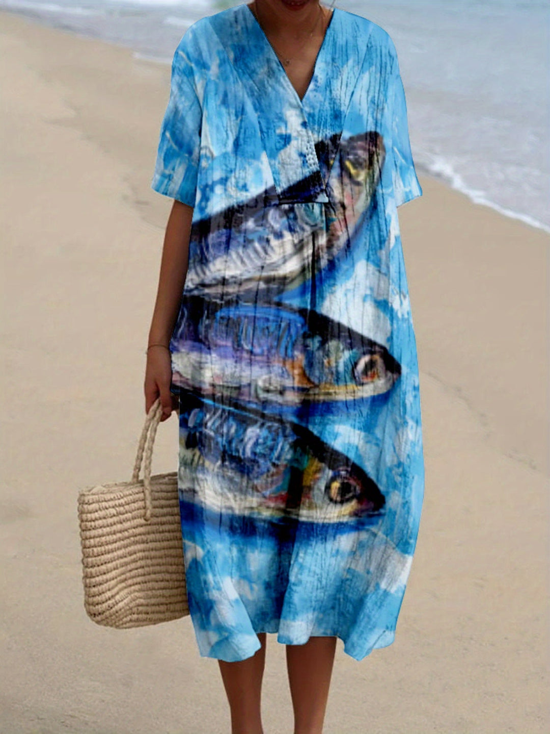 Nerea|Desenli Elbise