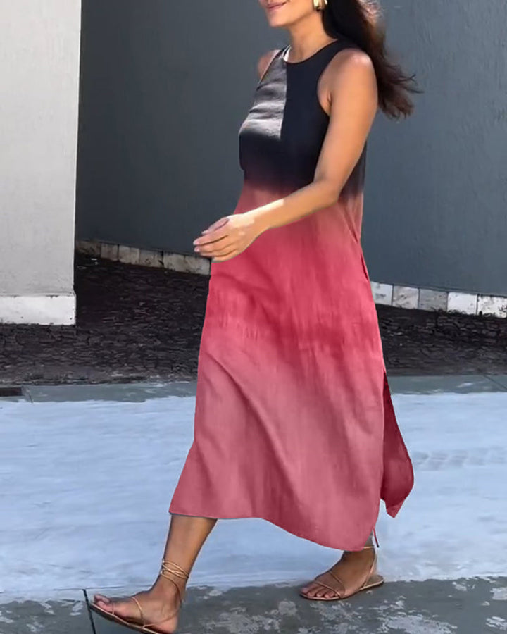 Anette™ | Kolsuz gradyan elbise