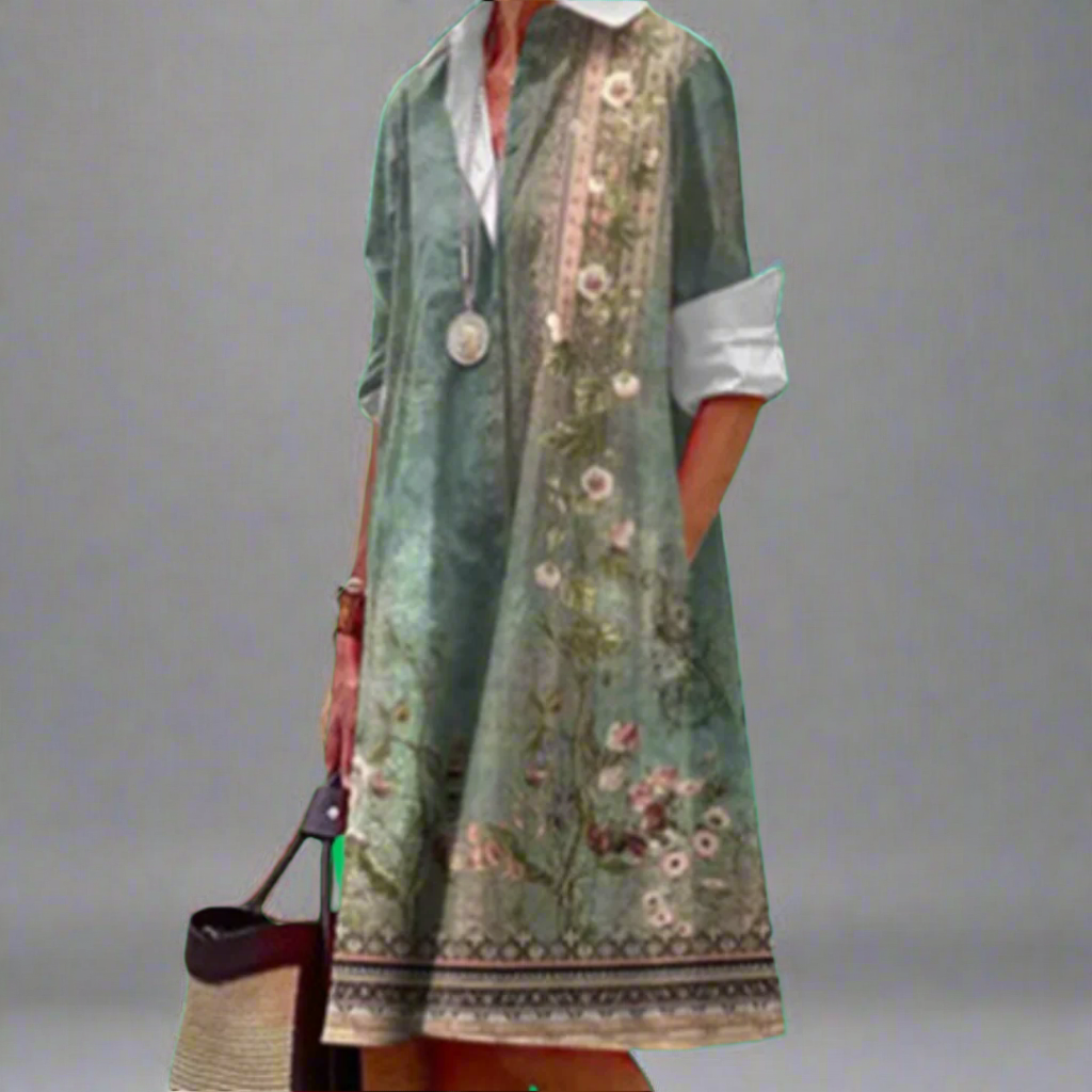 Olga™ | Zahmetsiz Şıklık için Lüks Midi Elbise