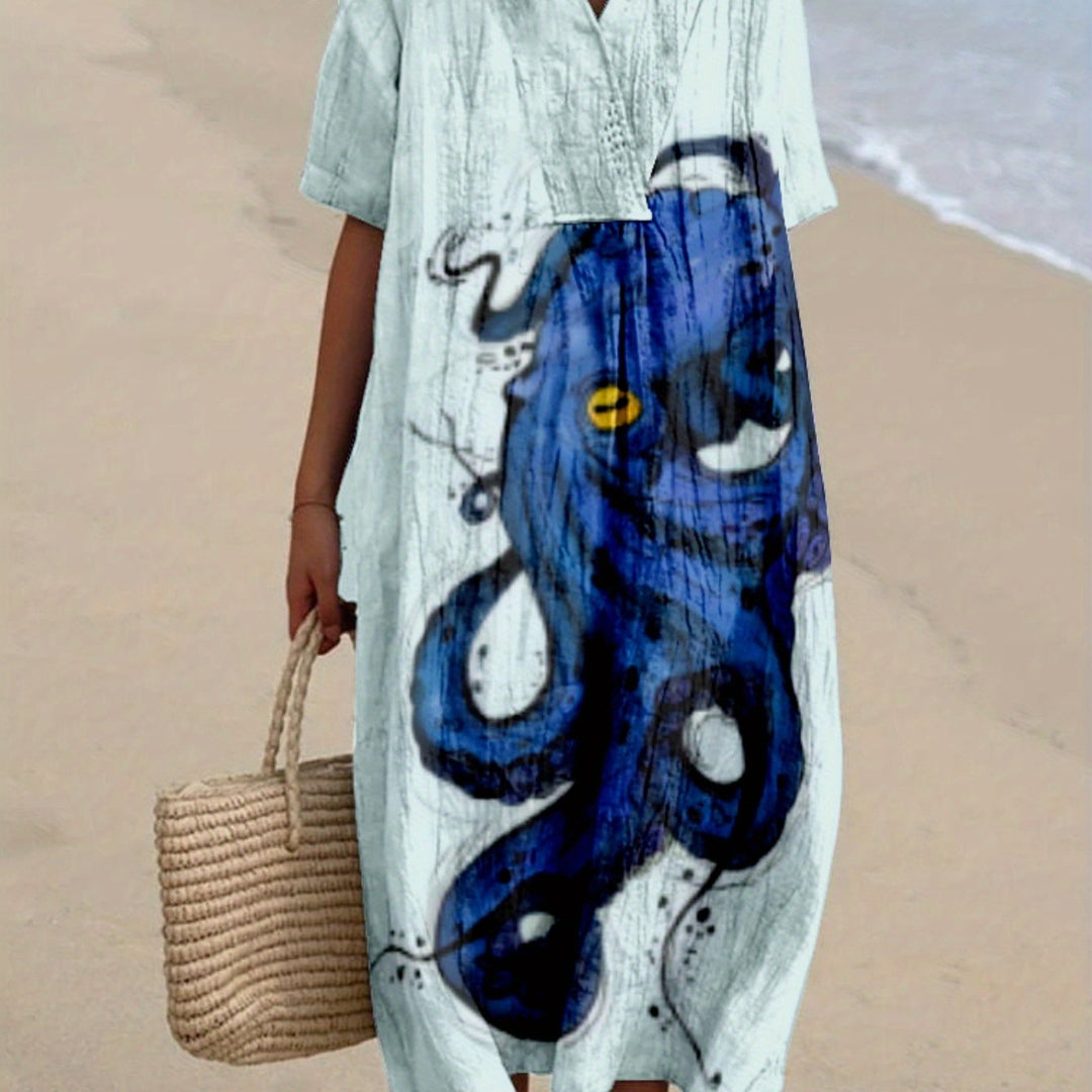 Ariadna|Desenli Elbise