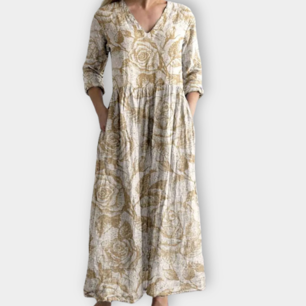 Rukiye | boho maxi elbise