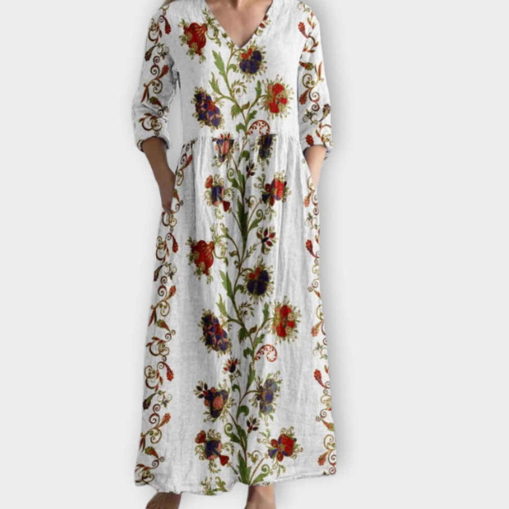 Binnur | boho maxi elbise
