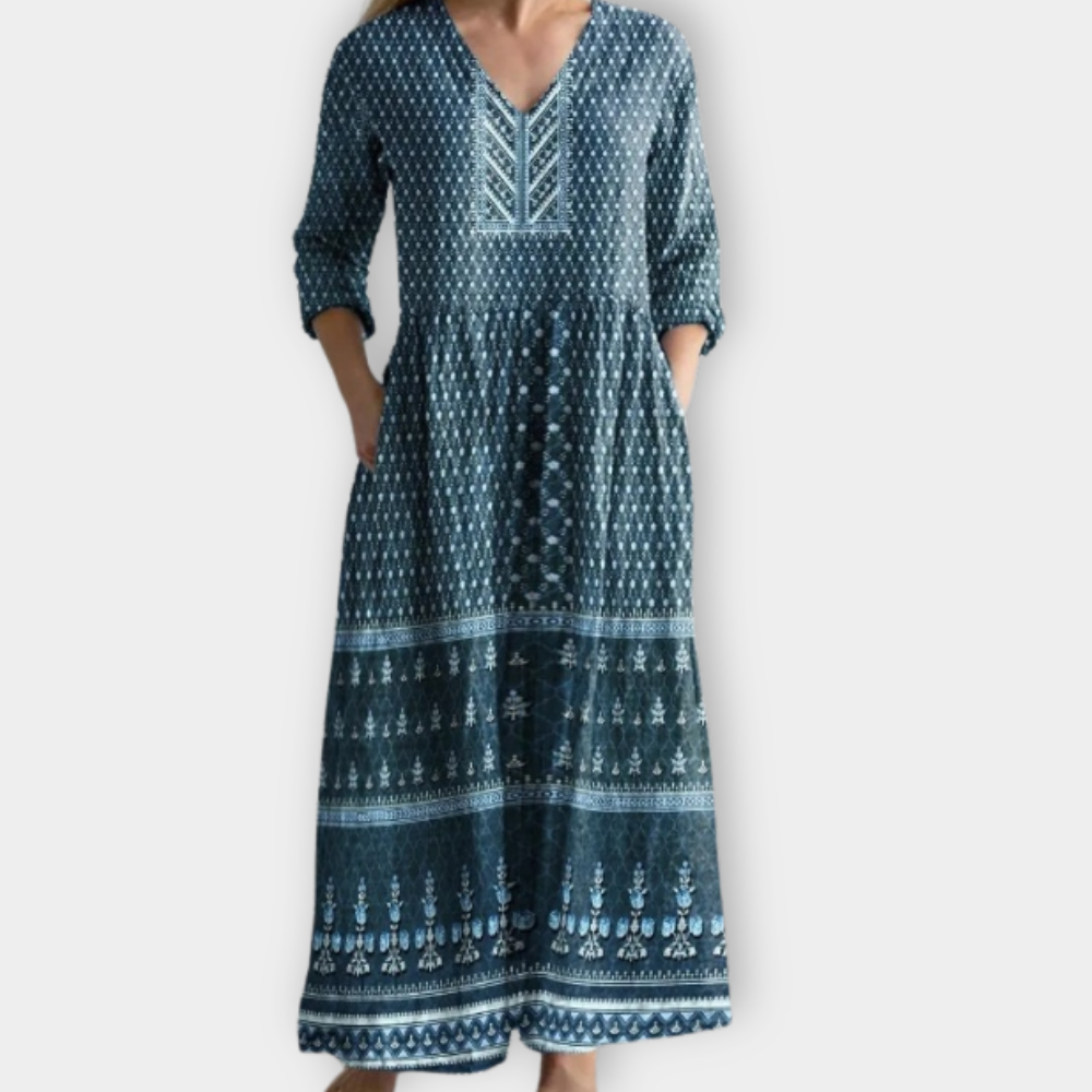 Aleyna | boho maxi elbise