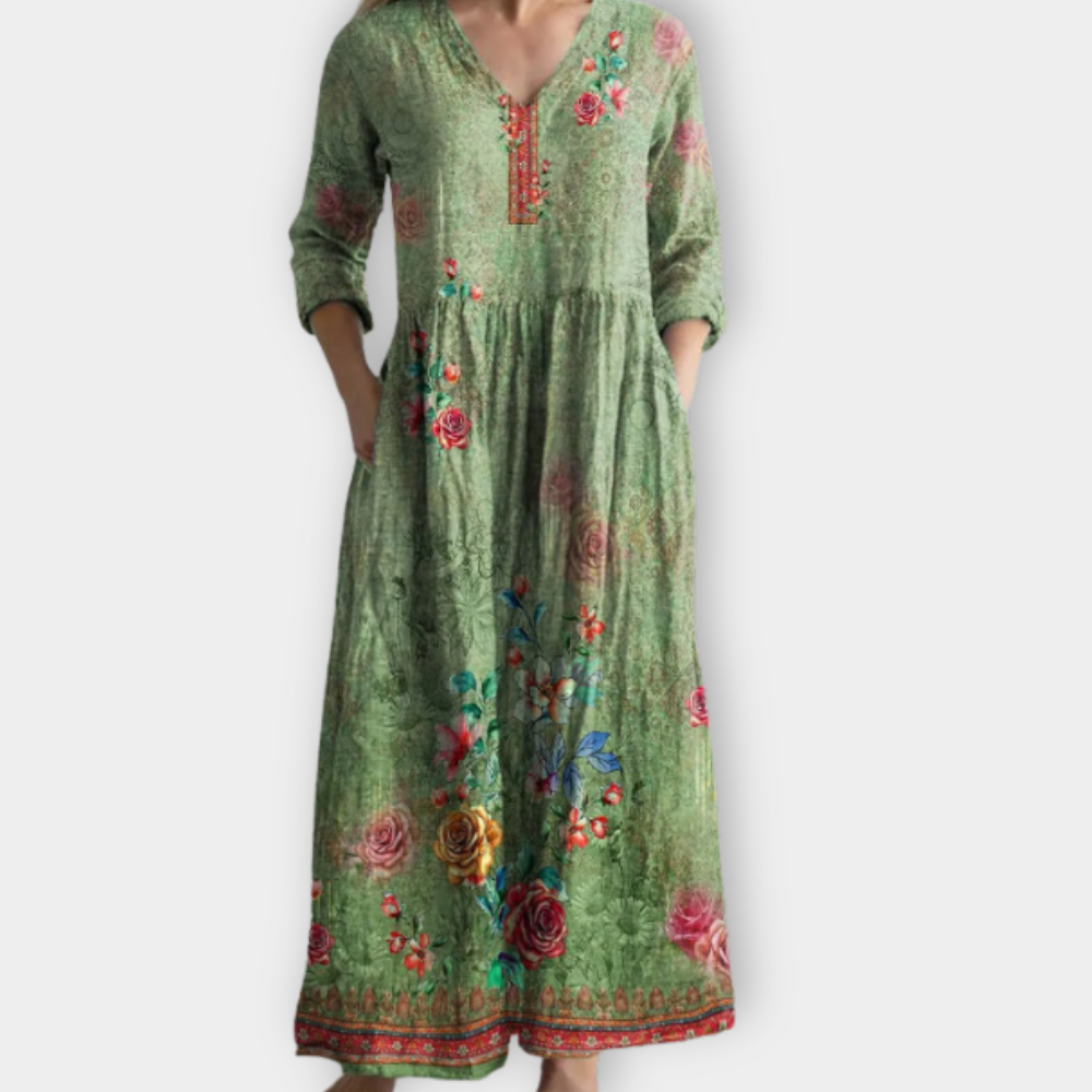 Beyza| boho maxi elbise