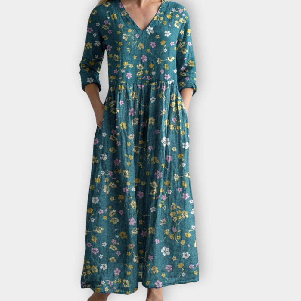 Nermin | boho maxi elbise