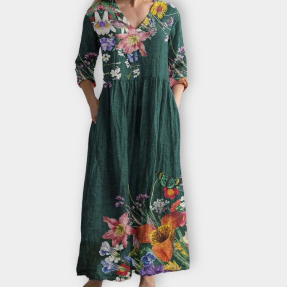 Eda | boho maxi elbise