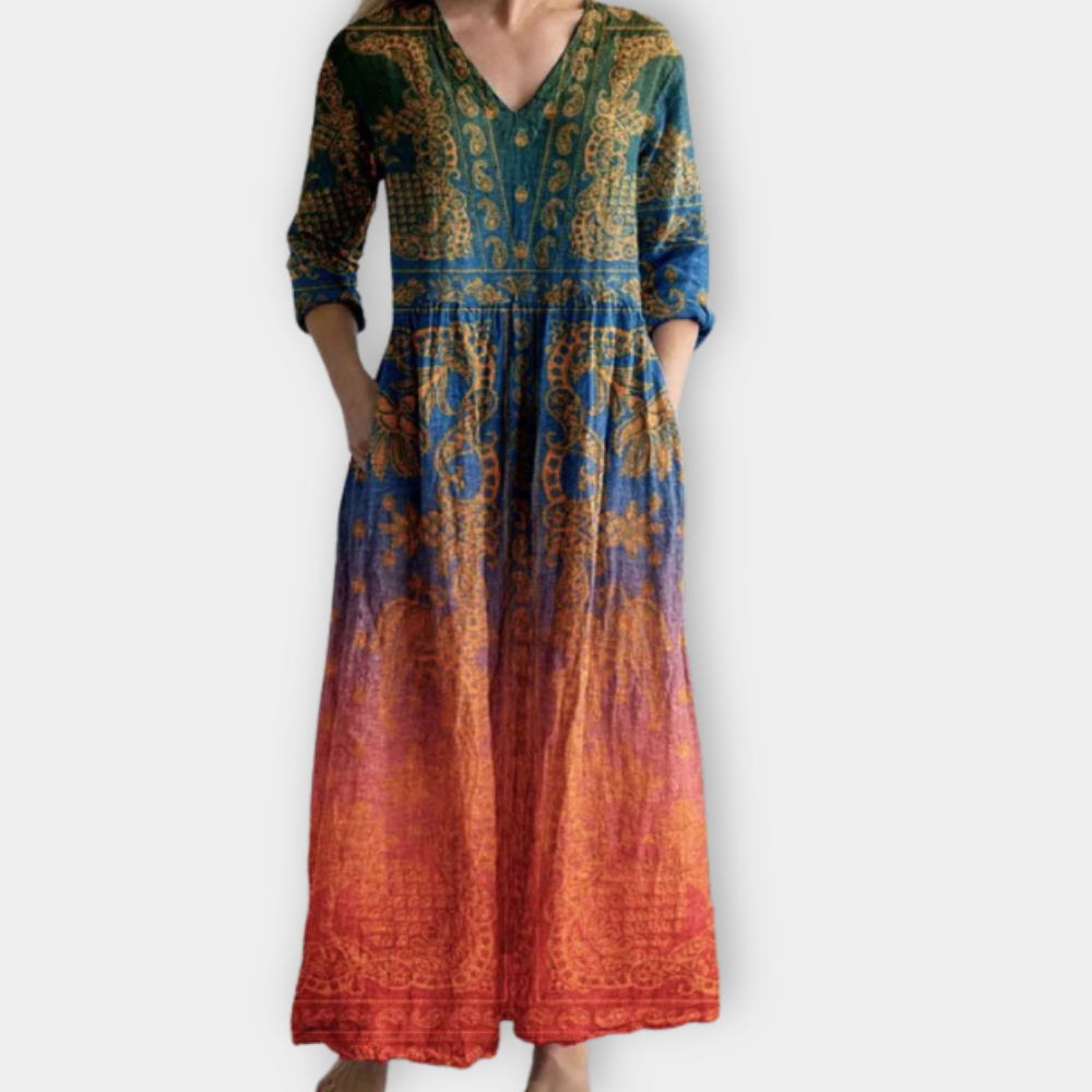 Hande | boho maxi elbise