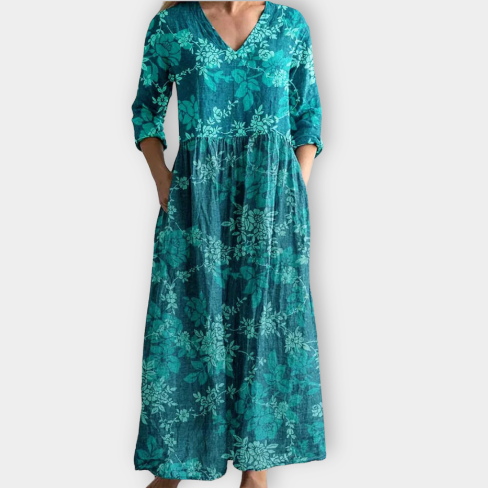 Nurgül | boho maxi elbise