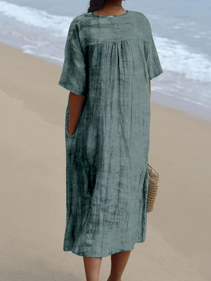 Eliza|Desenli Elbise