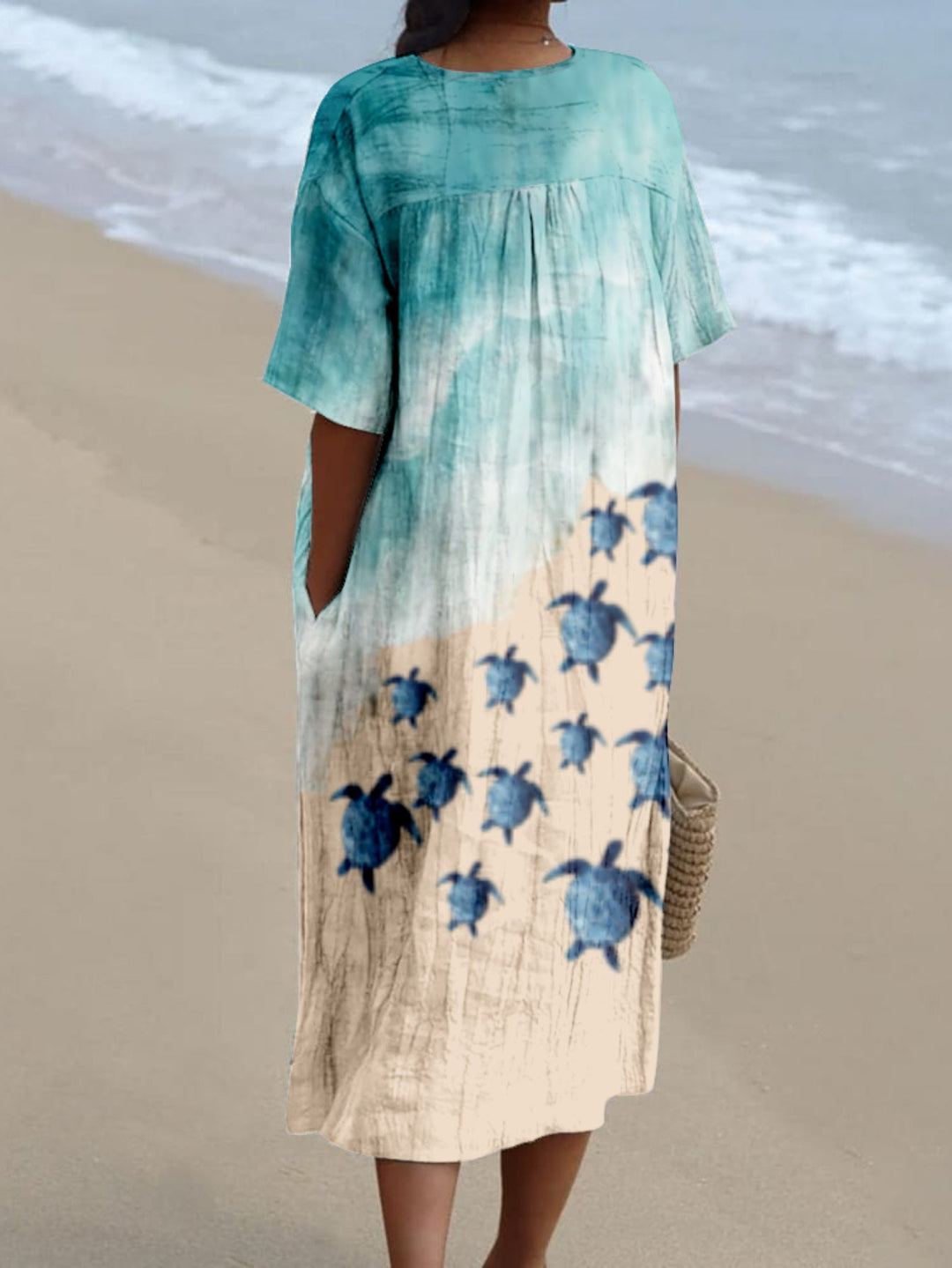 Kiara|Desenli Elbise