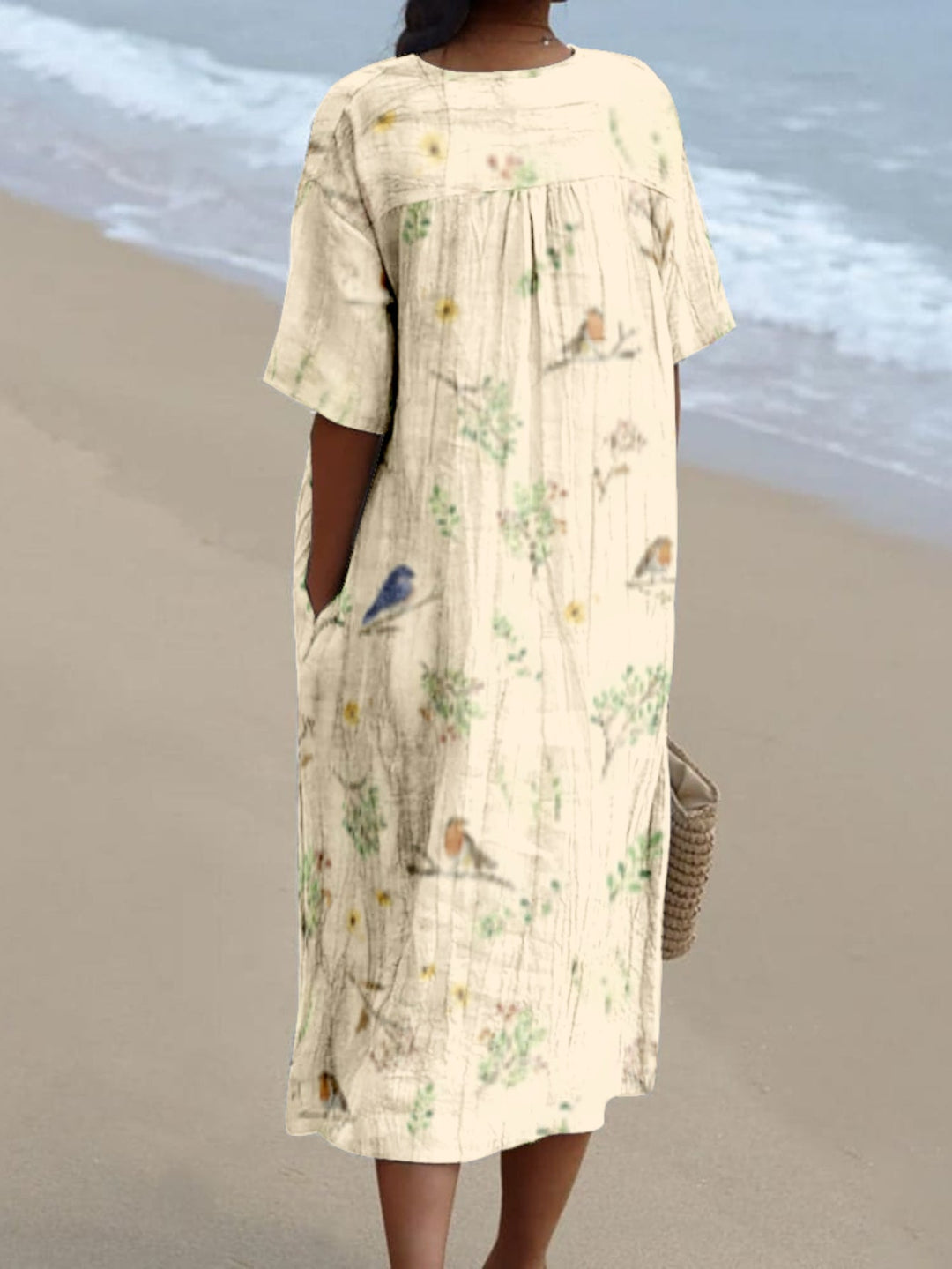 Lucía|Desenli Elbise