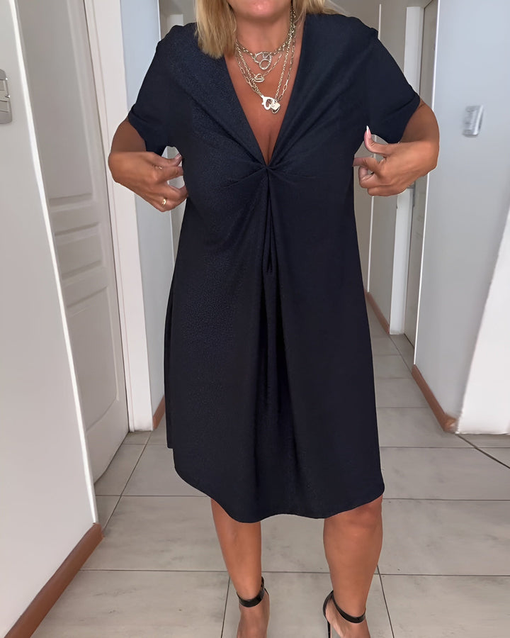 Laurence™ | V Yaka Elbise