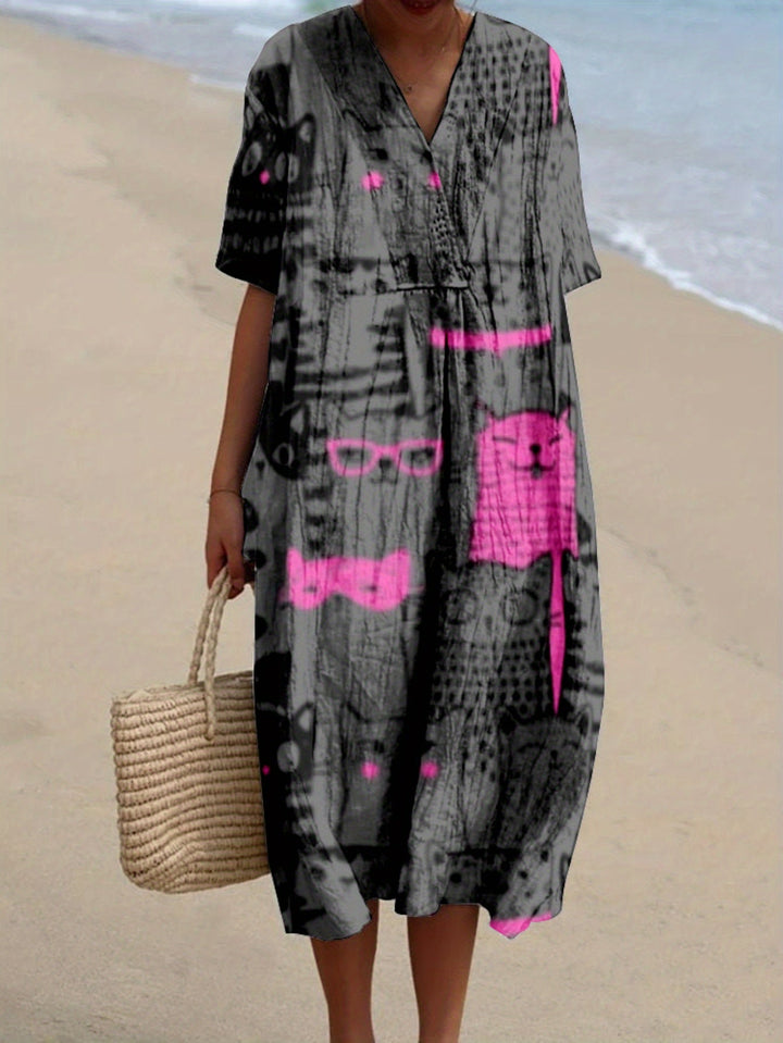 Martína|Desenli Elbise