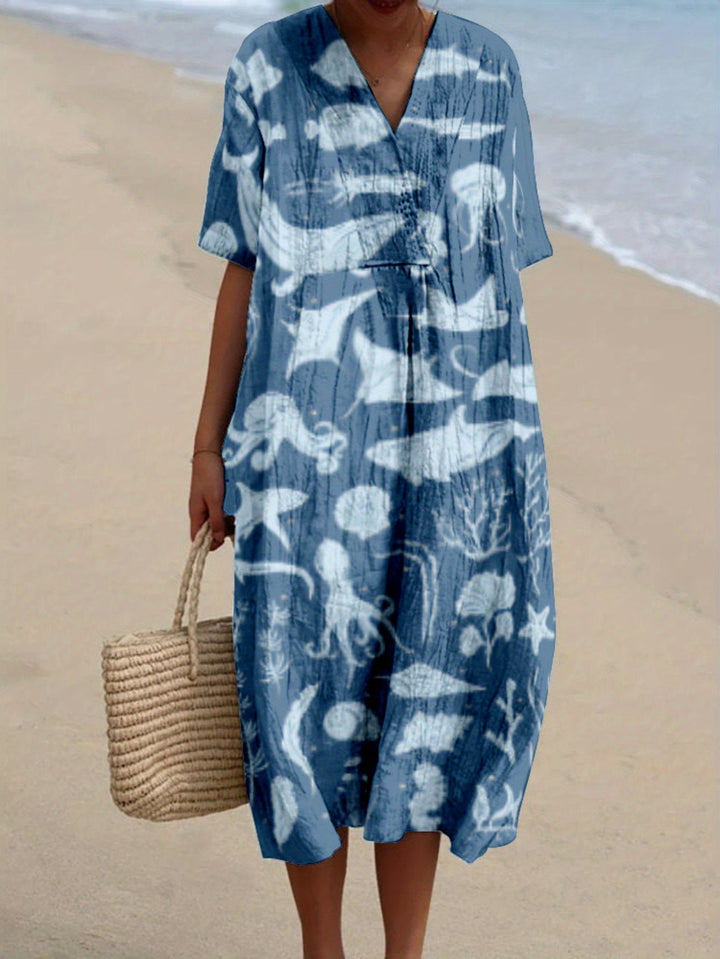 Julieta|Desenli Elbise