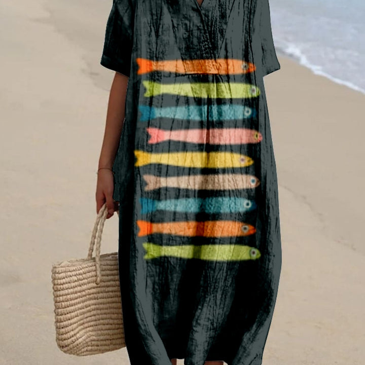 Lilibeth|Desenli Elbise