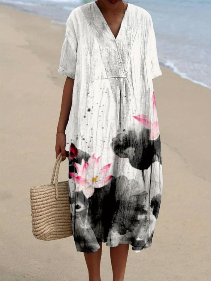 Mirella|Desenli Elbise