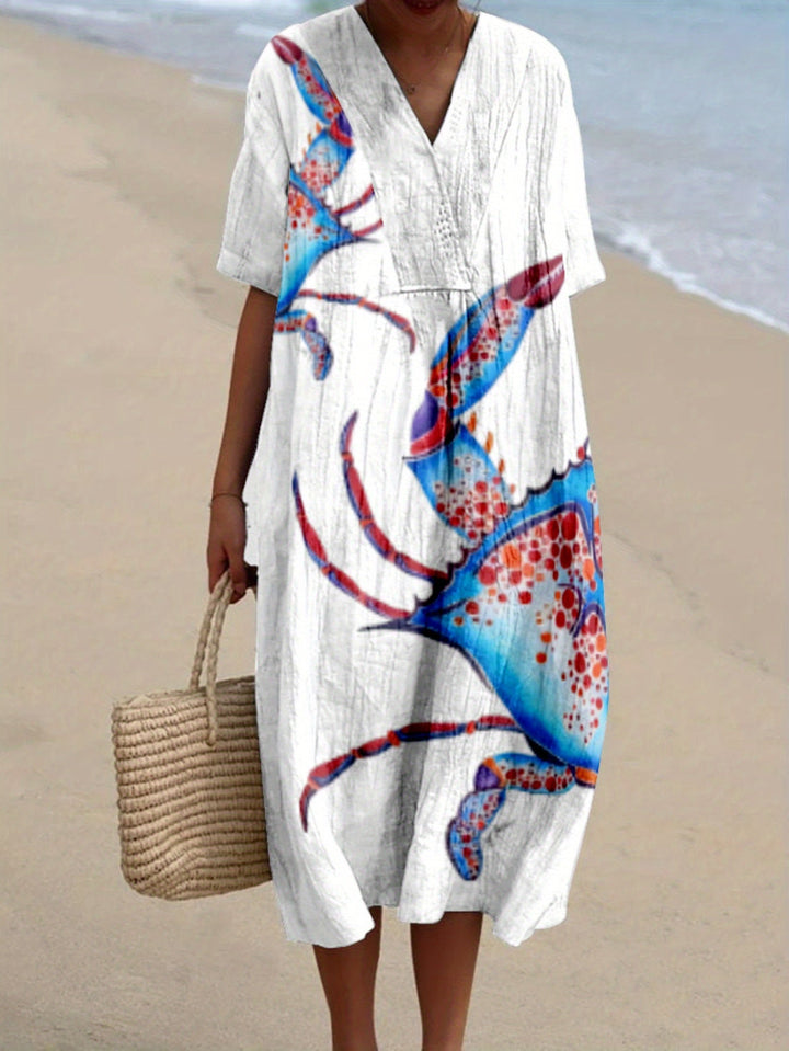 Ariadna|Desenli Elbise