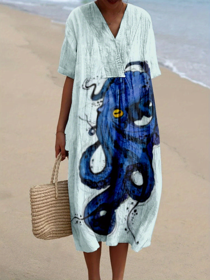 Ariadna|Desenli Elbise