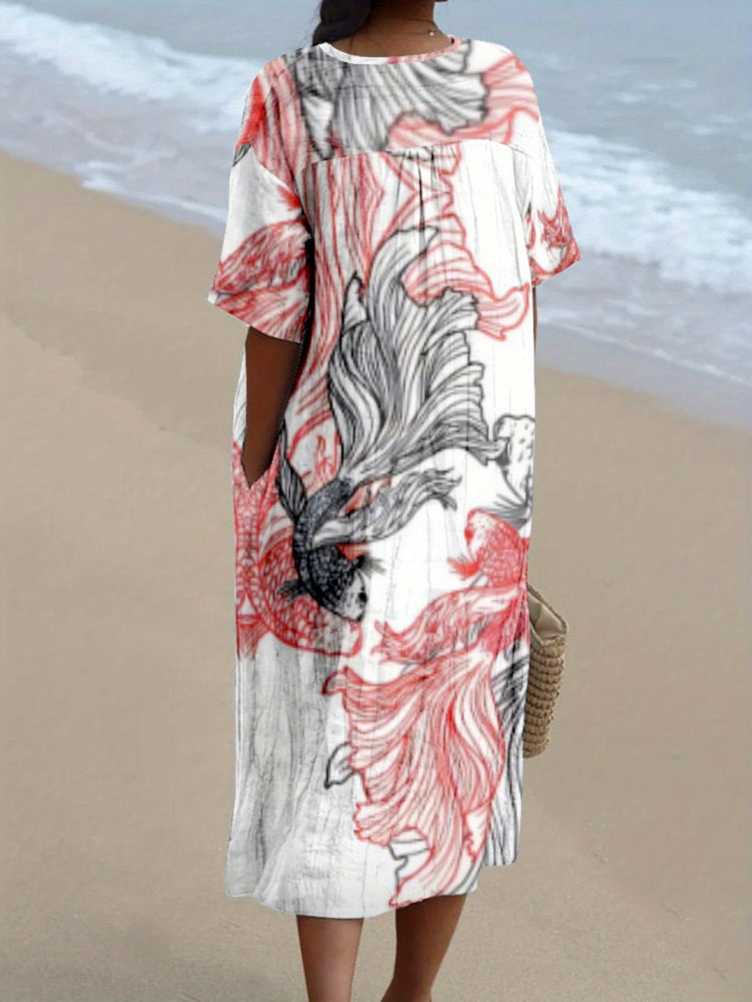 Ariadna|Desenli Elbise