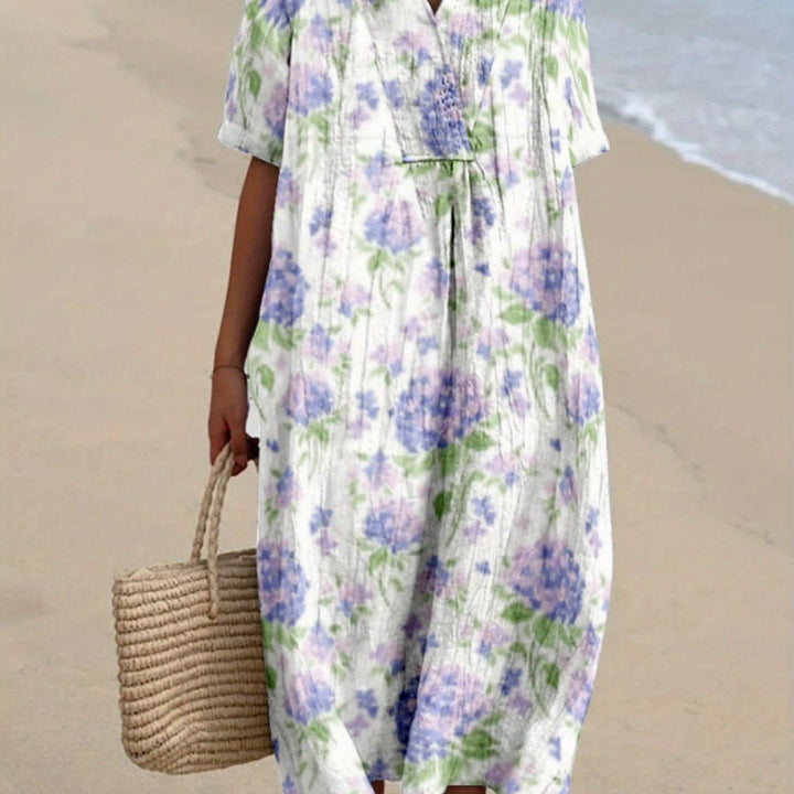 Eliza|Desenli Elbise