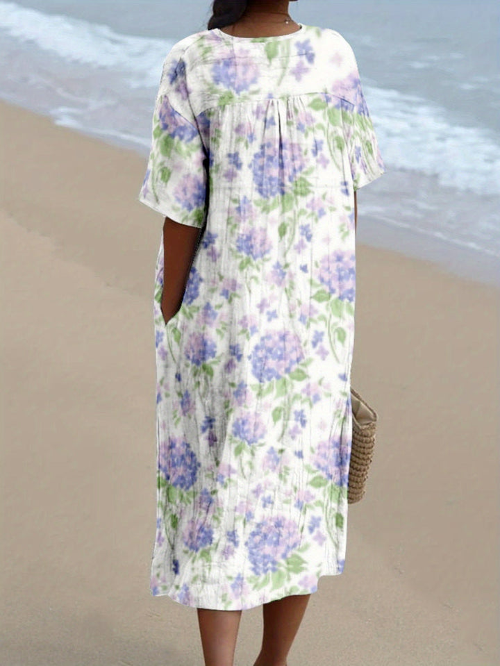 Eliza|Desenli Elbise