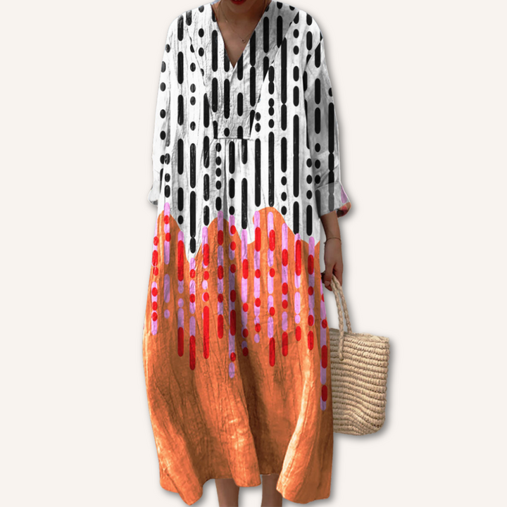 Thalía | Desenli Elbise