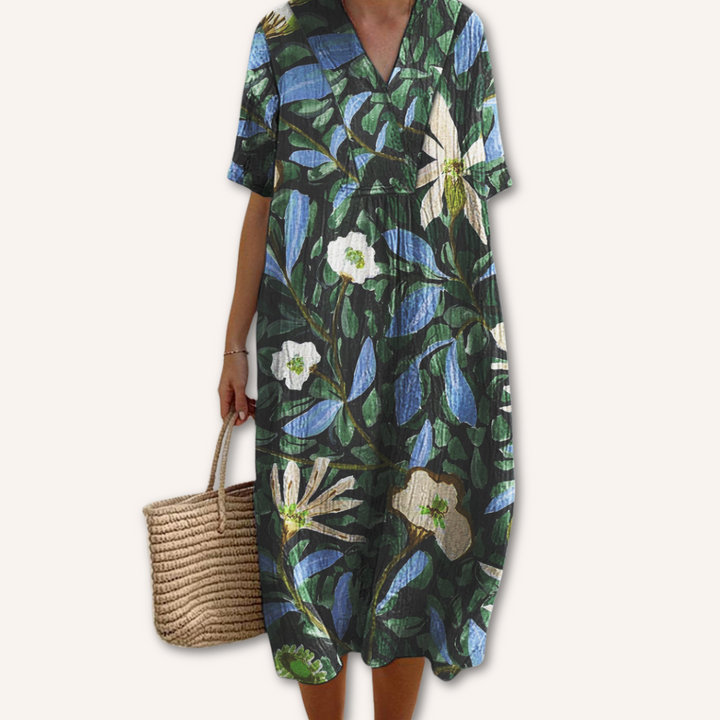 Mireia|Çiçekli Elbise