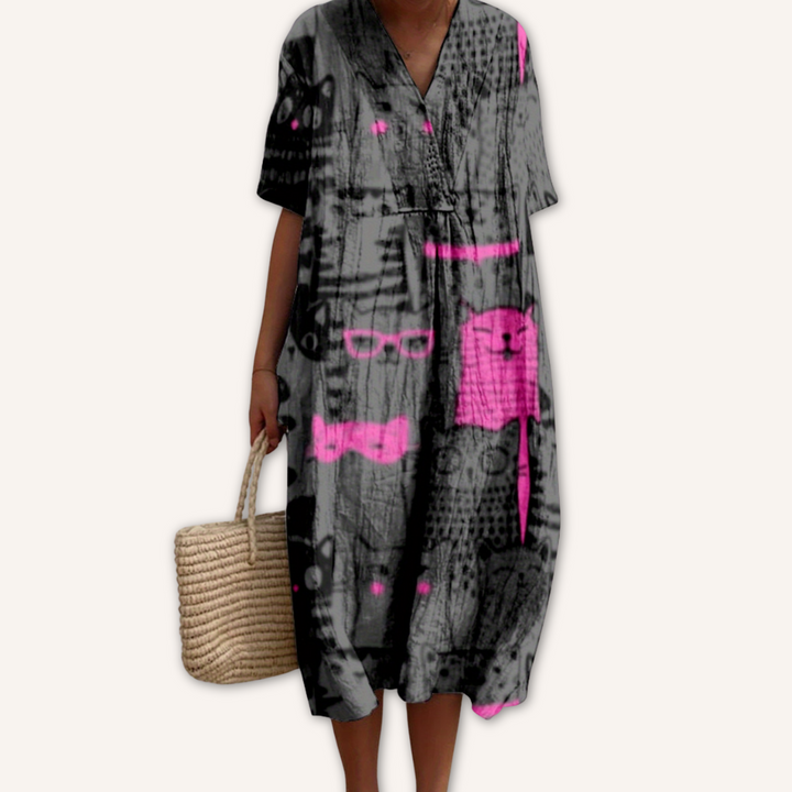 Martína|Desenli Elbise