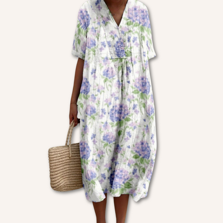 Eliza|Desenli Elbise