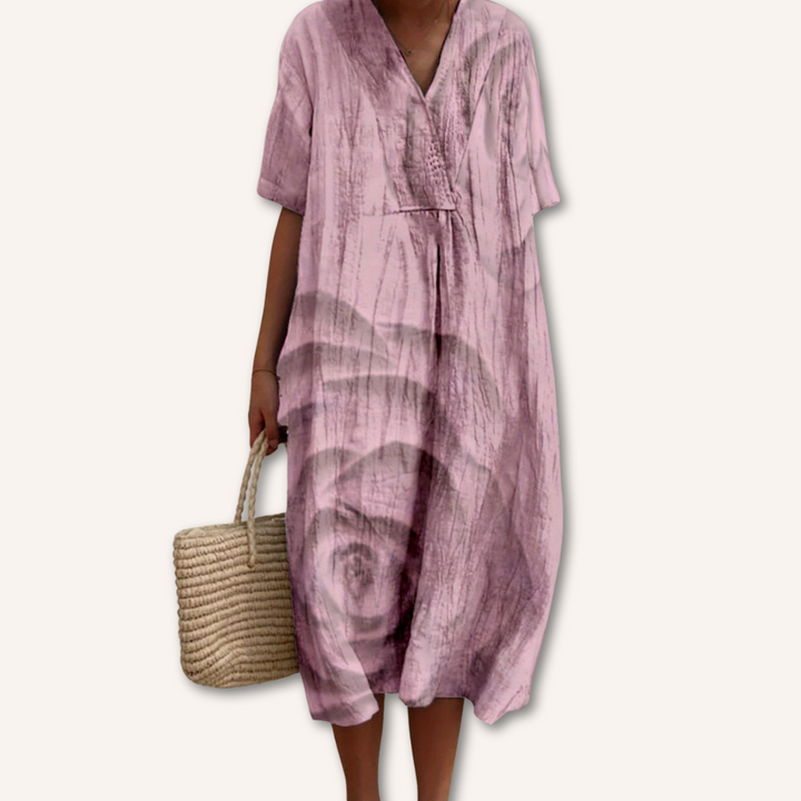 Aurora|Desenli Elbise