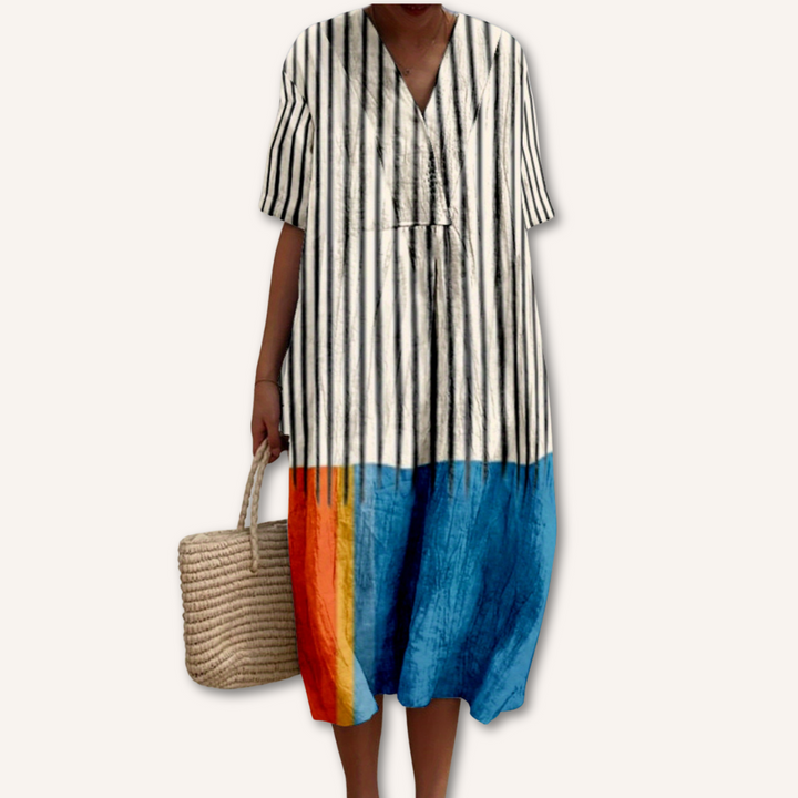 Miranda|Desenli Elbise