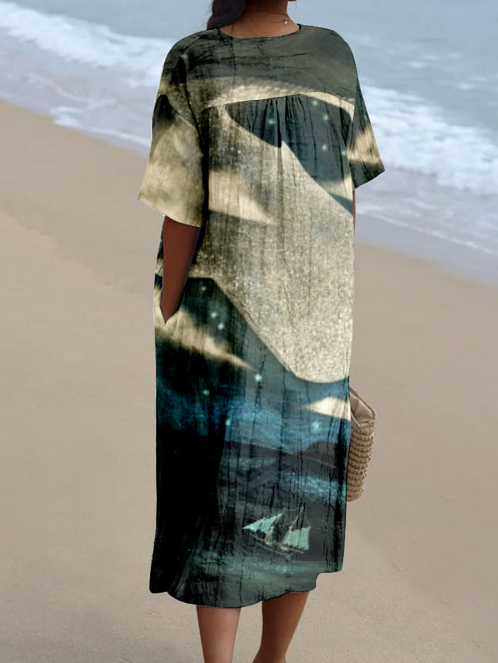 Kiara|Desenli Elbise