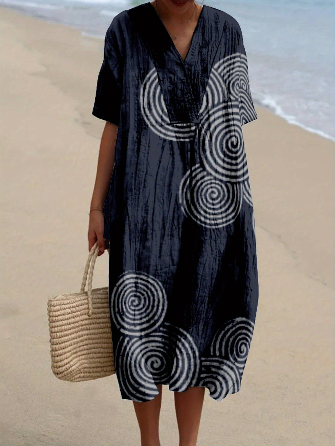 Lucía|Desenli Elbise