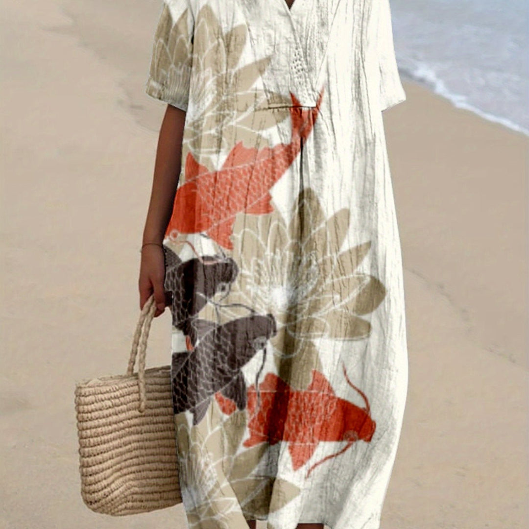 Julieta|Desenli Elbise