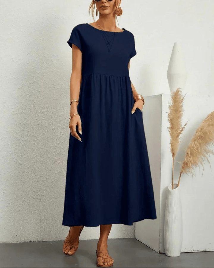 Anna™ | Rahat ve şık yaz elbisesi