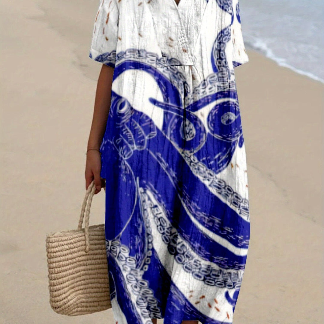 Gabriela|Marin Desenli Elbise