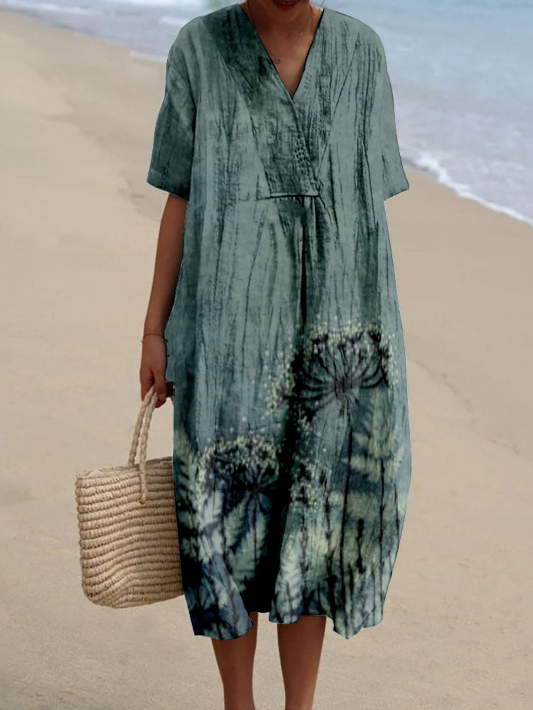 Eliza|Desenli Elbise