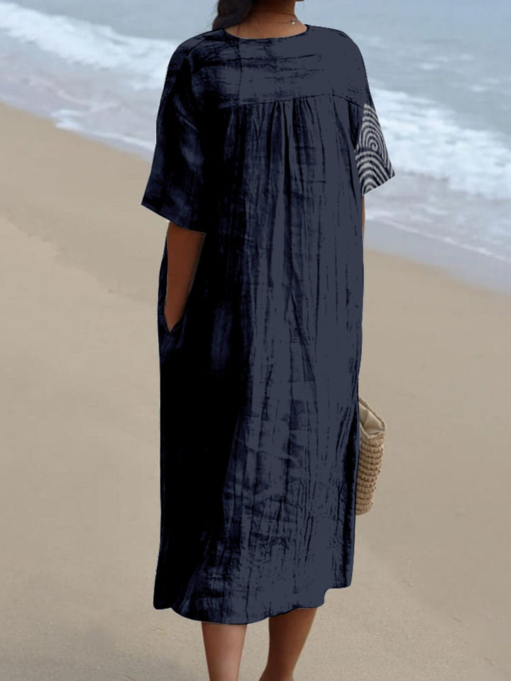 Lucía|Desenli Elbise