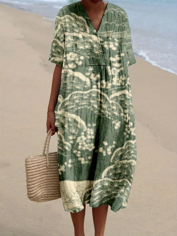 Ivette|Desenli Elbise