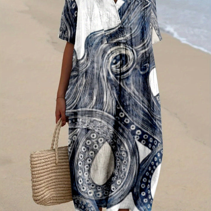 Ariadna|Desenli Elbise