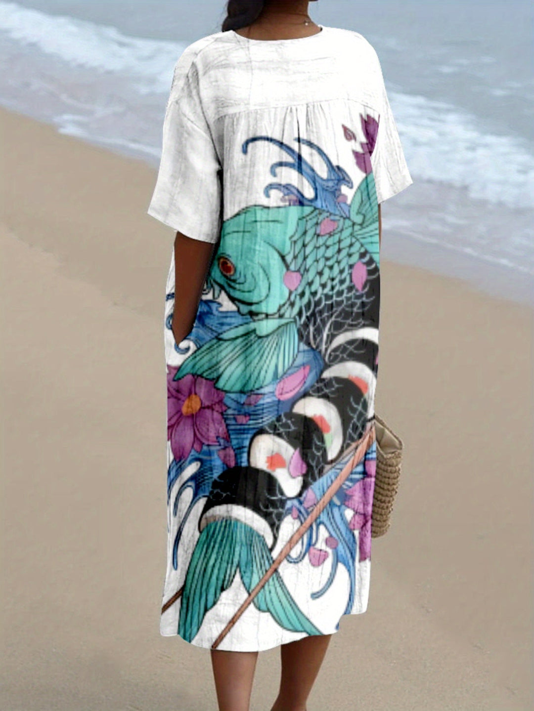 Ariadna|Desenli Elbise