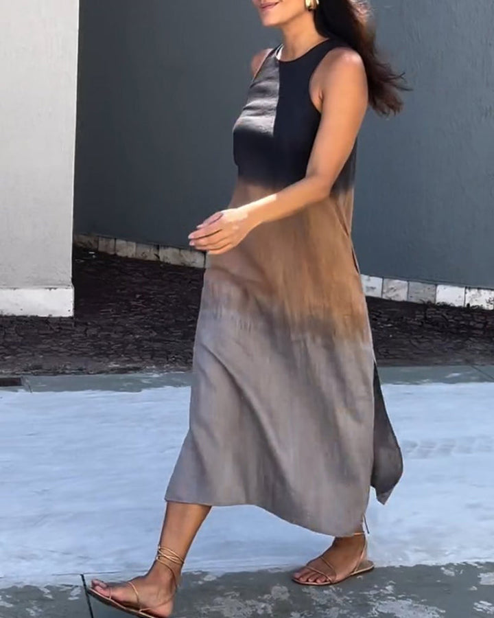 Anette™ | Kolsuz gradyan elbise