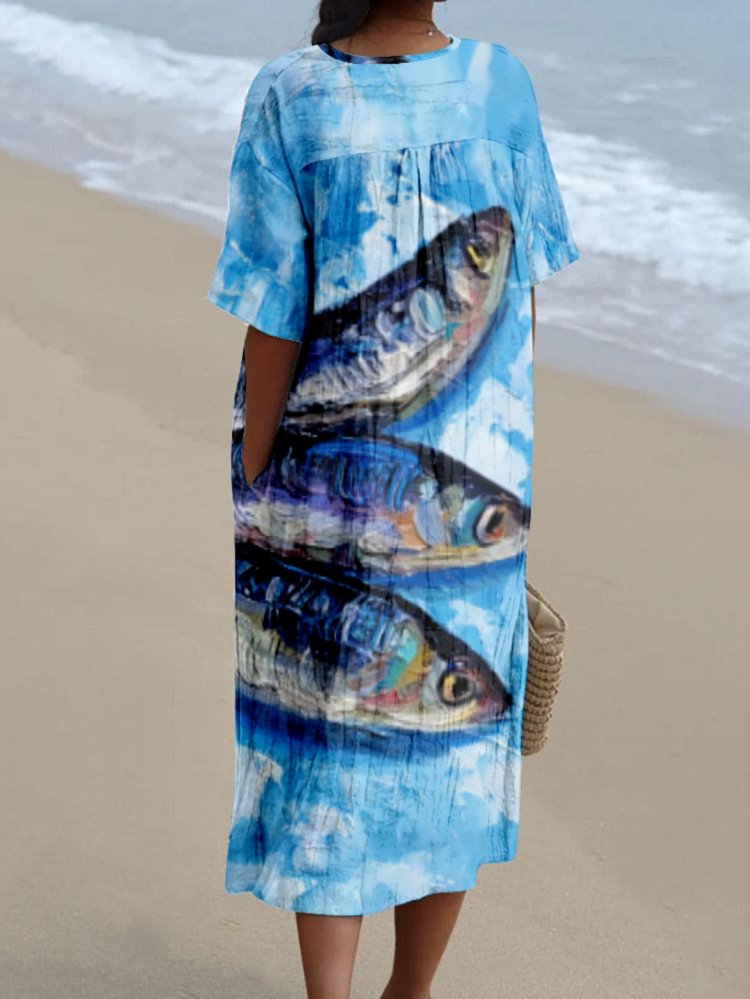 Nerea|Desenli Elbise