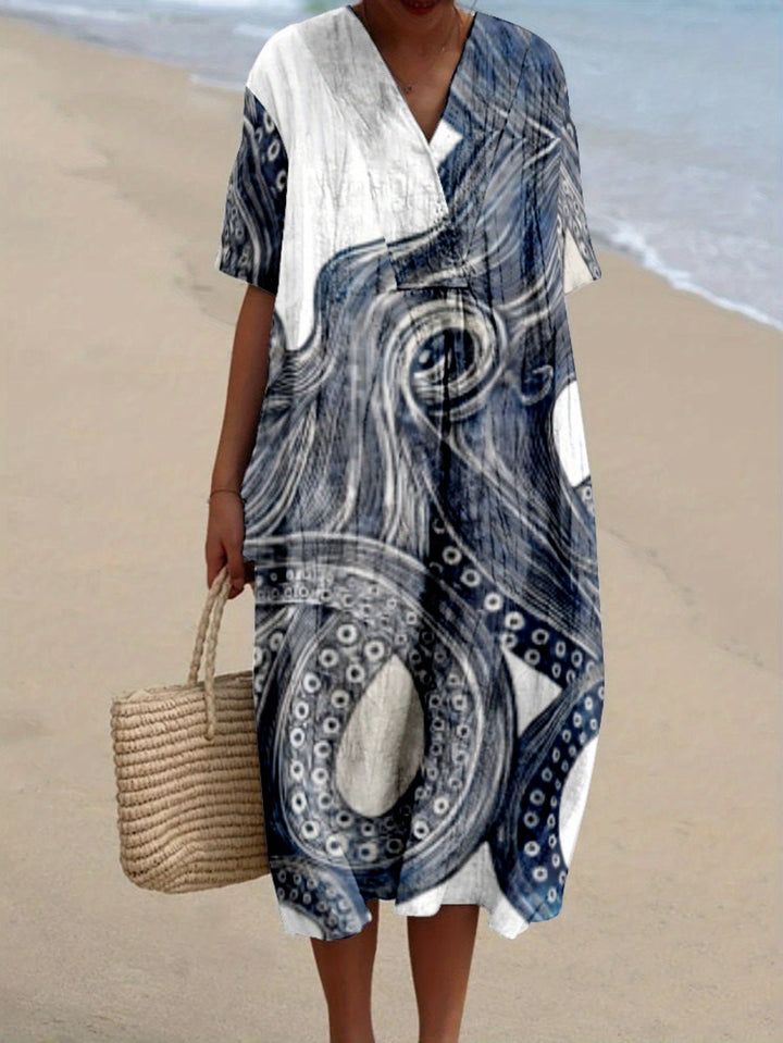 Ariadna|Desenli Elbise