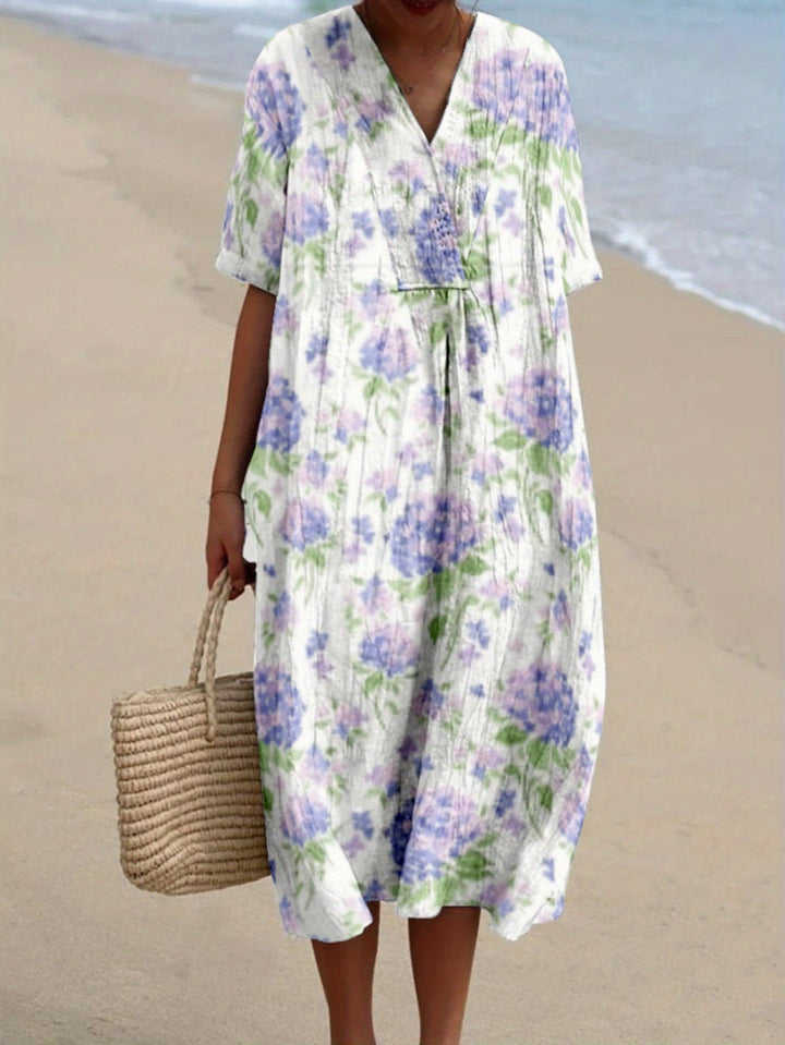 Eliza|Desenli Elbise