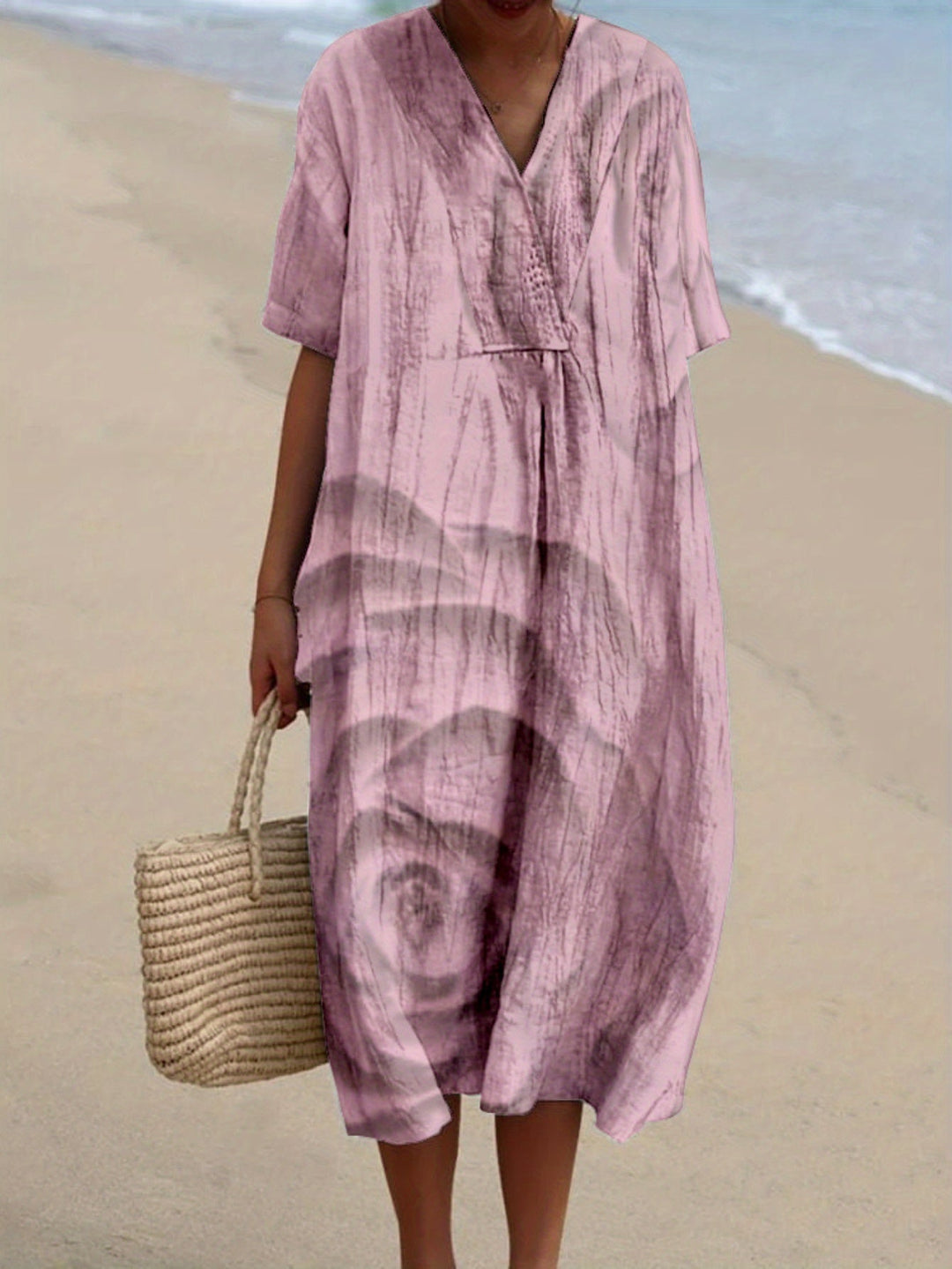 Aurora|Desenli Elbise