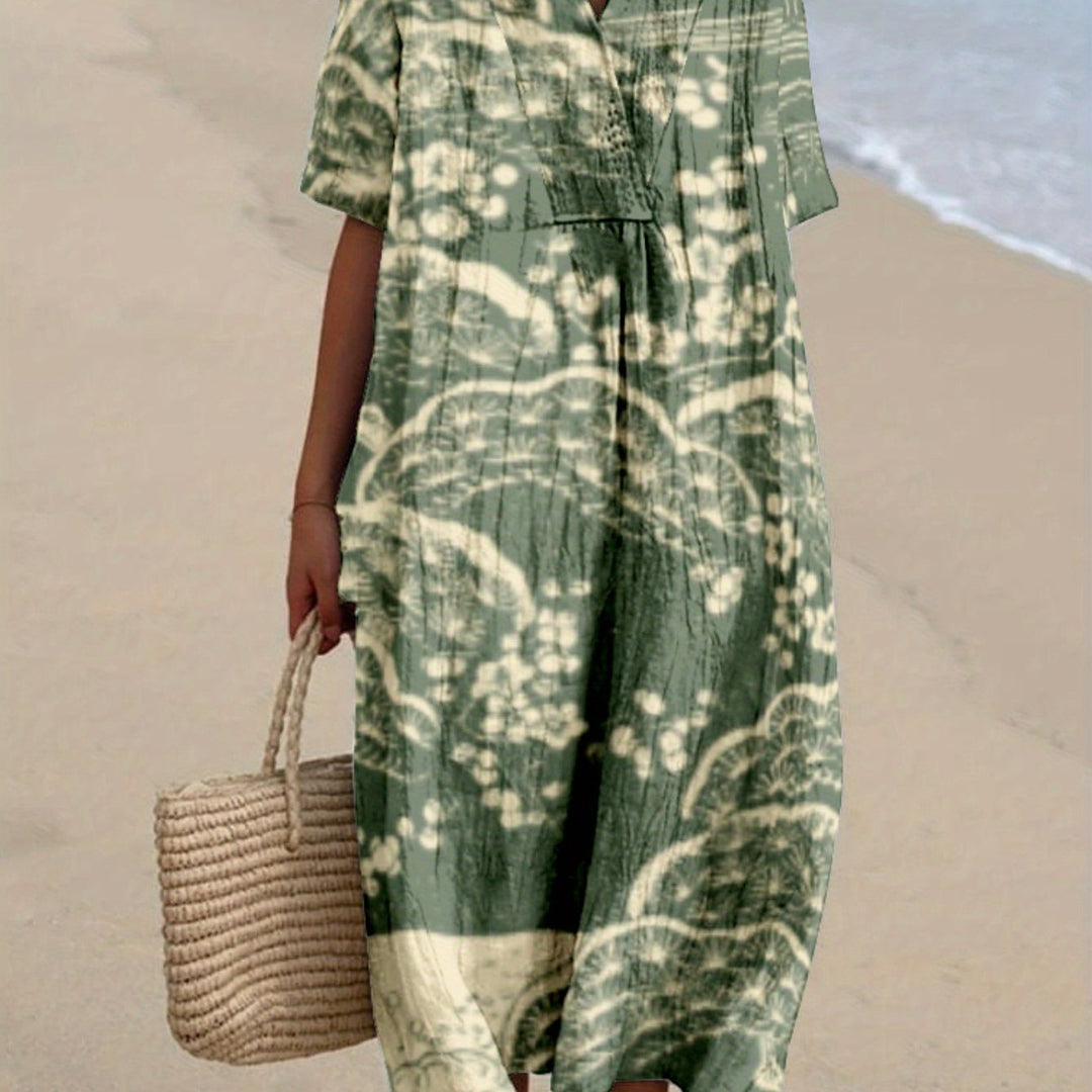 Ivette|Desenli Elbise