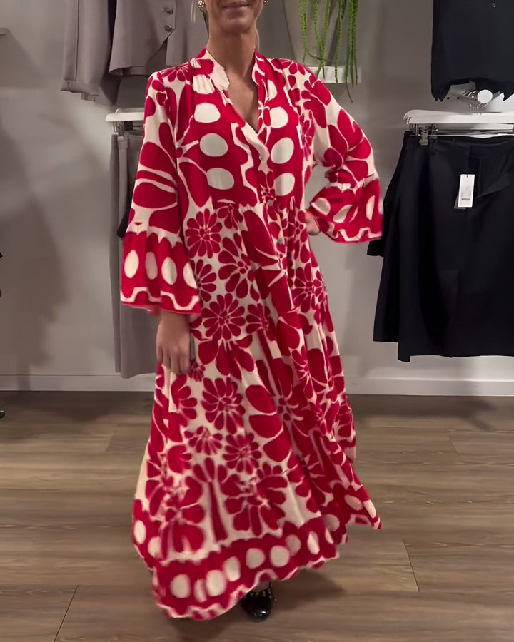 Marielle™ | Çiçekli Maxi Elbise